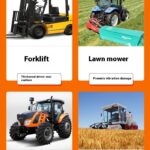 Polyurethane foam PU Hot Selling Skidproof Lawn Mower Seats in Polyurethane Foam Producer